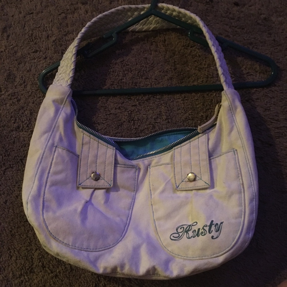 Small White Handbag